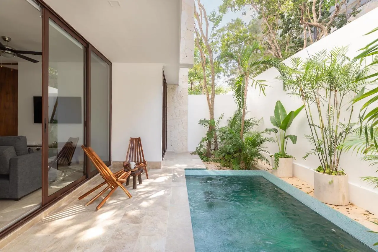 Stunning 2Br Apartment In Aldea Zama With Private Pool, Near The Beach & Amazing Amenities Tulum