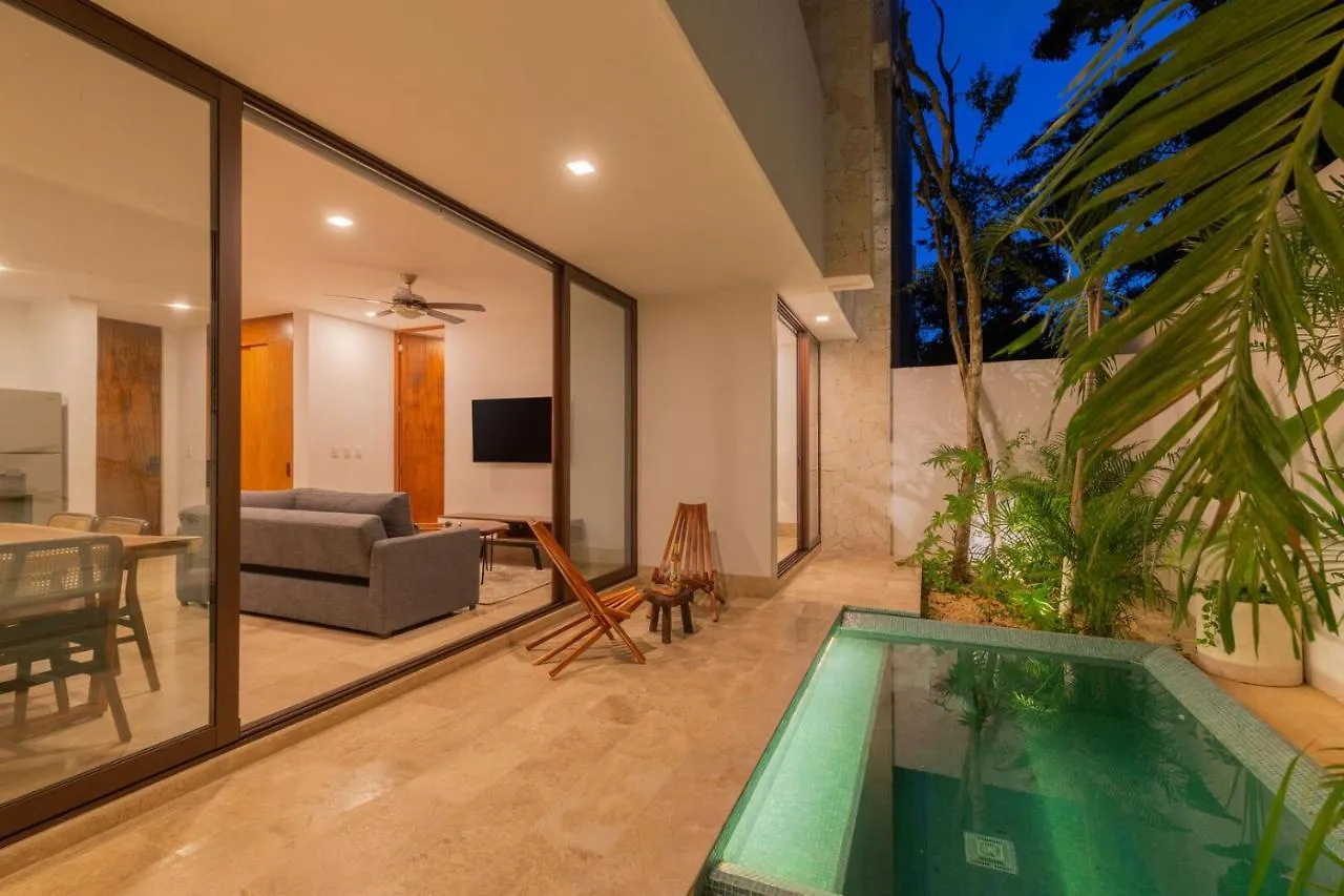 Stunning 2Br Apartment In Aldea Zama With Private Pool, Near The Beach & Amazing Amenities Tulum Mexico