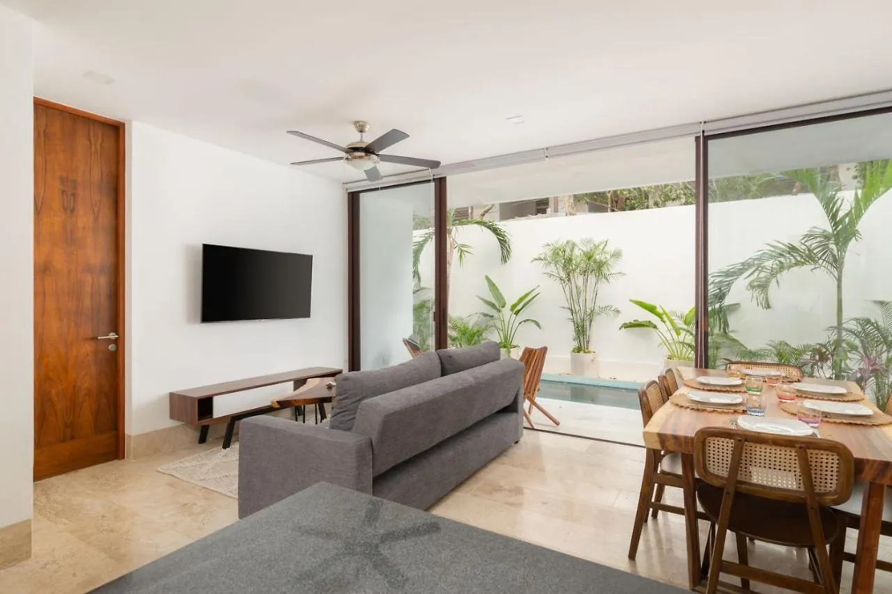 Stunning 2Br Apartment In Aldea Zama With Private Pool, Near The Beach & Amazing Amenities Tulum 0*,  Mexico