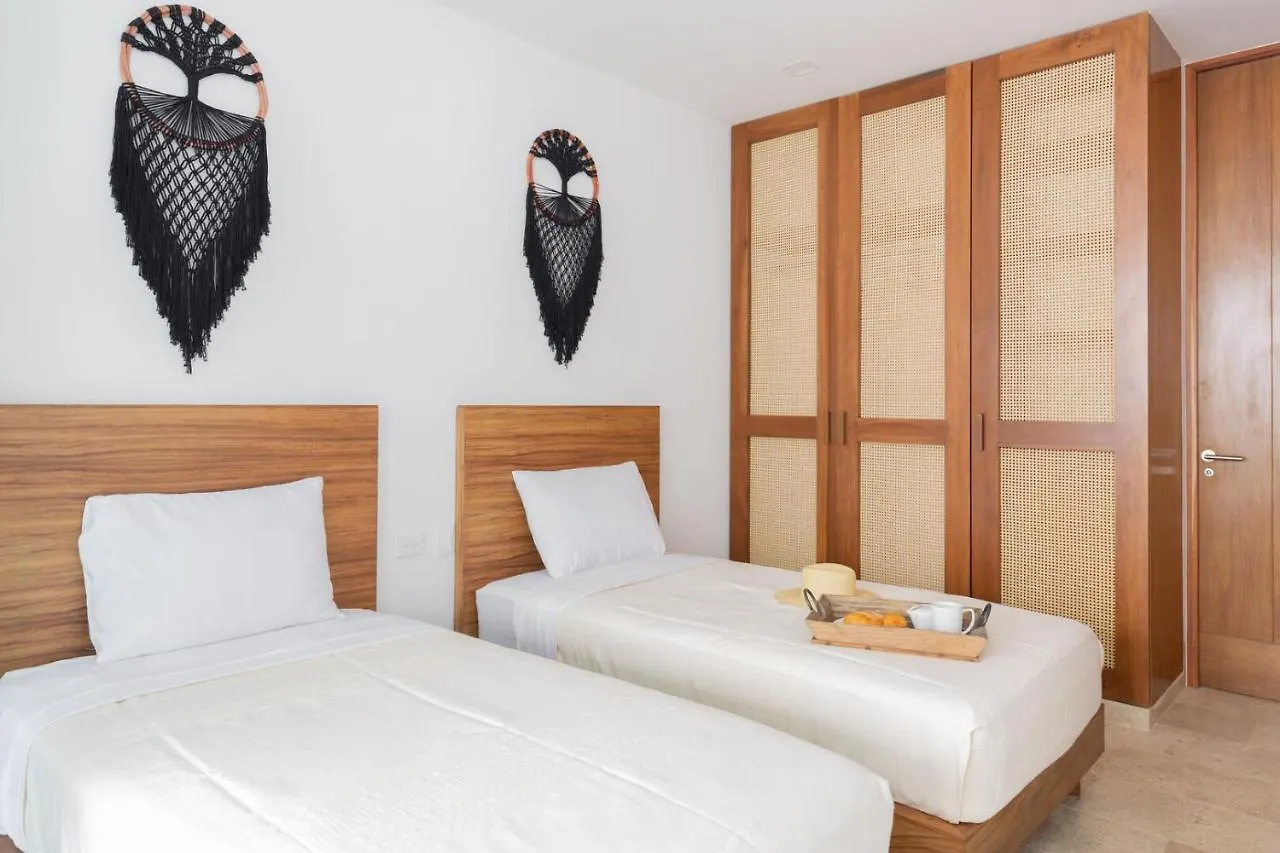 Stunning 2Br Apartment In Aldea Zama With Private Pool, Near The Beach & Amazing Amenities Tulum 0*,